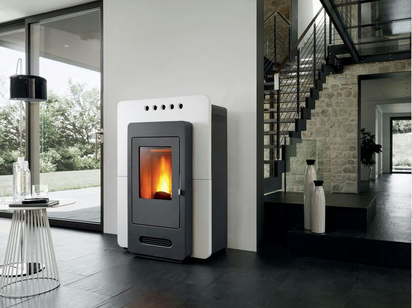 P937 | Pellet stove By Piazzetta