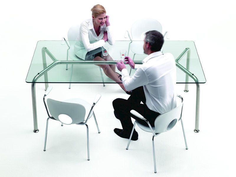 OLIVIA Stackable polypropylene chair with armrests By REXITE | design ...