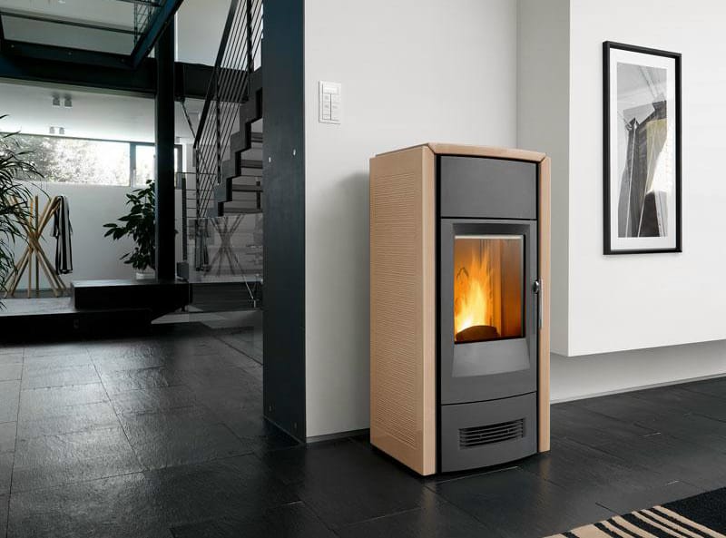 P963 D Pellet stove By Piazzetta