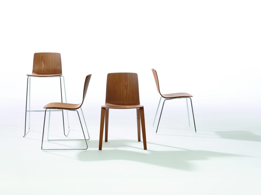 AAVA | Sgabello con schienale