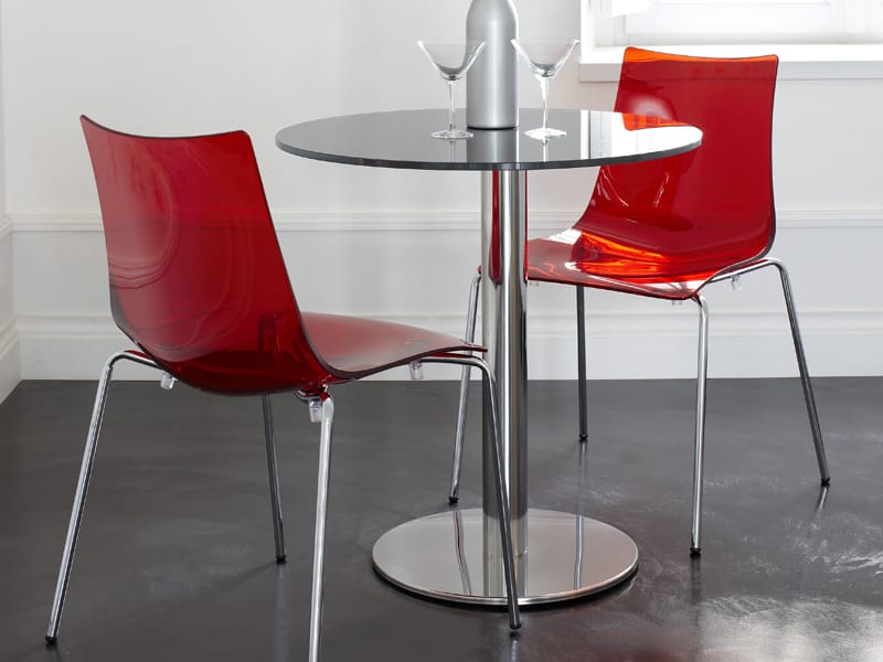 Decorazione Tavolo Moderna Tavolo Rotondo In Vetro Temperato 8mm