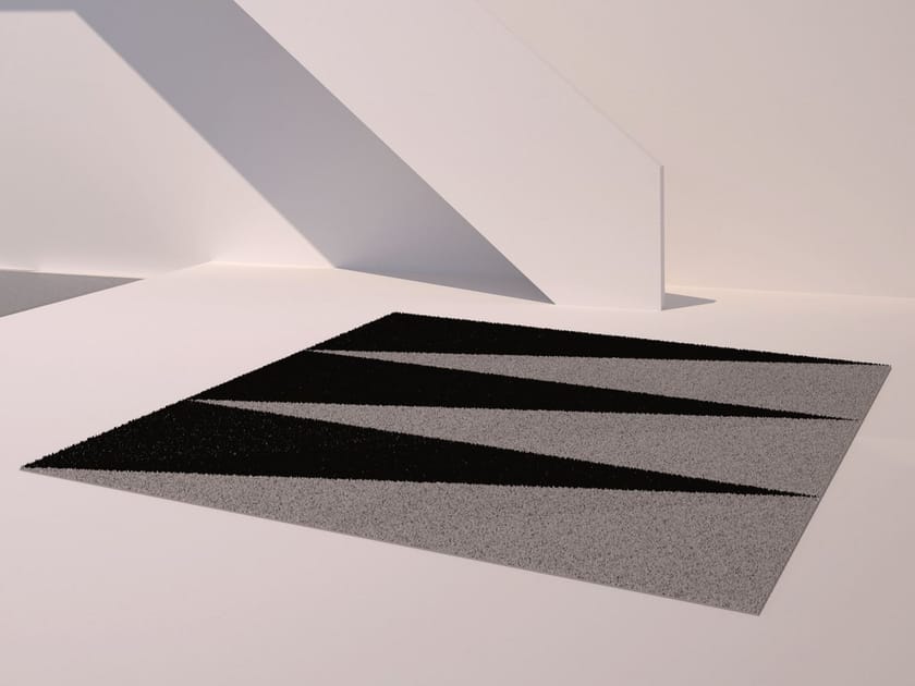 Rectangular outdoor rug with Geometric Shapes OVERLAP By VONDOM design ...