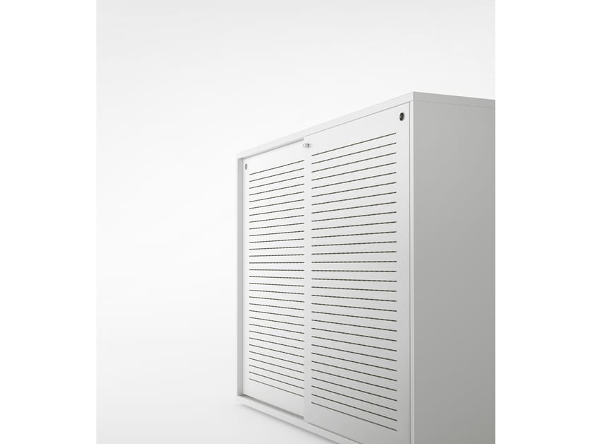 ACOUCAB Low office storage unit with lock By FANTONI