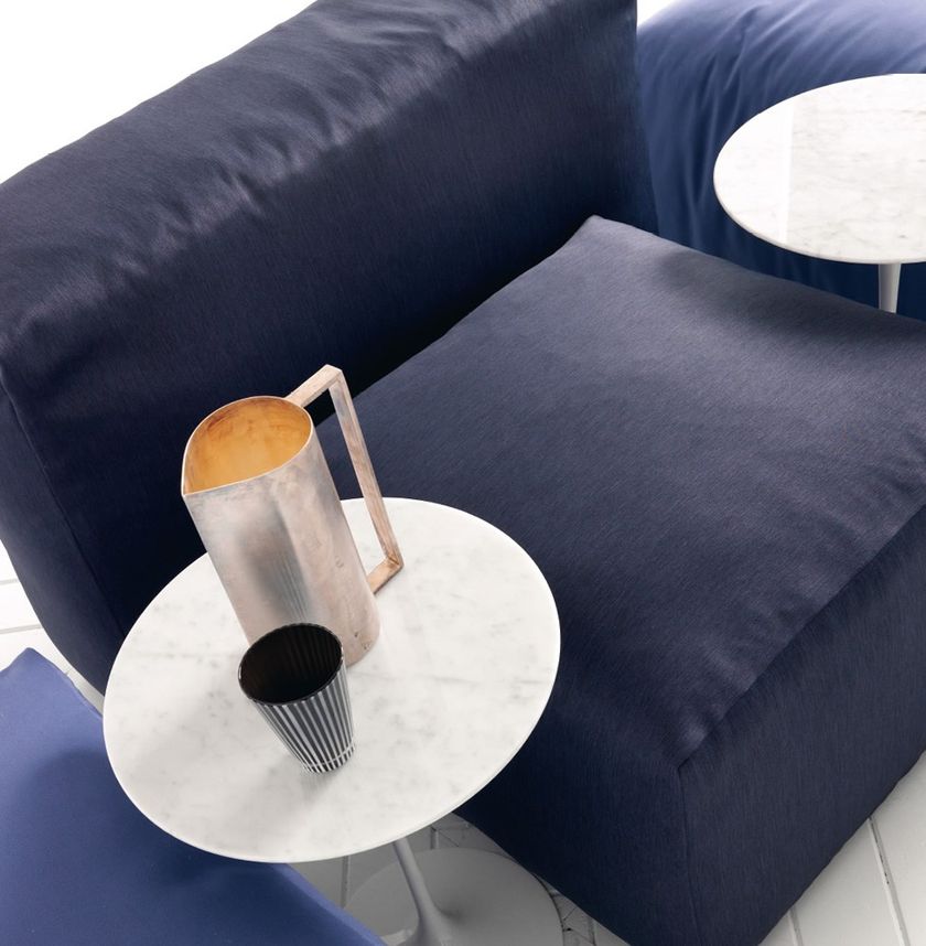 Sectional upholstered fabric sofa XXL By Esedra design Fabrizio Batoni