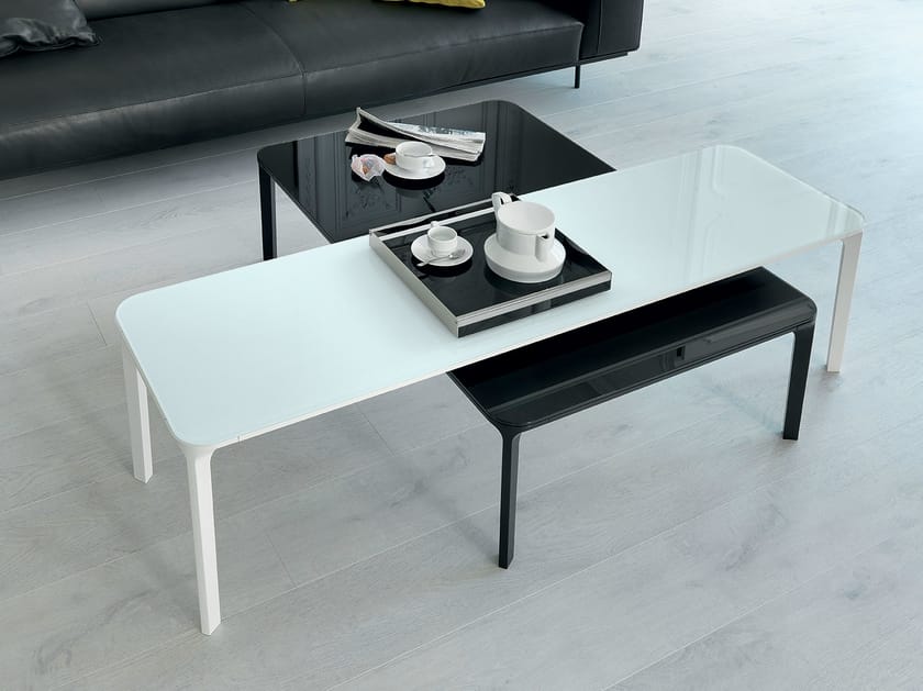 Coffee table SLIM H. 46 By Sovet italia design Matthias Demacker