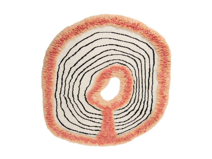 Tapete feito à mão oval de lã do Himalaia PULSE by cc-tapis
