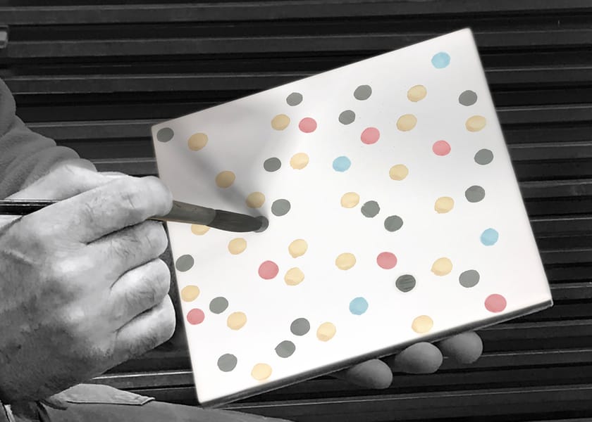 PUNTINI DOT 6 by FRANCESCO DE MAIO - Rivestimento in ceramica bicottura per interni - 4