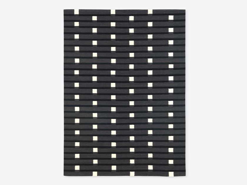 PURLIN Rectangular wool rug with geometric shapes By Case | design ...