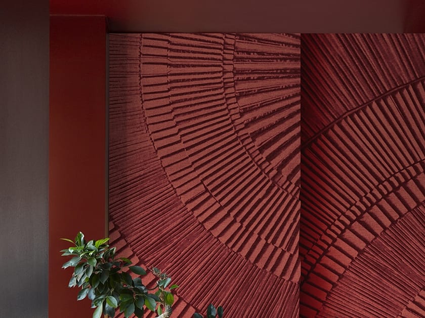 Papel pintado en relieve de tejido no tejido RADIANT Colección