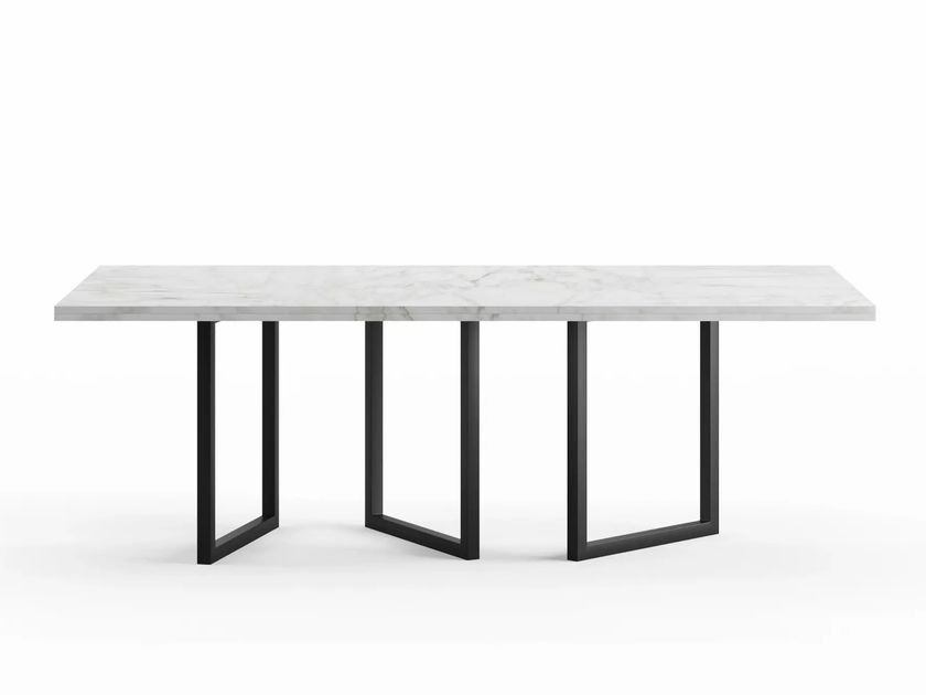 Eq ui mesa retangular de m rmore by de ci
