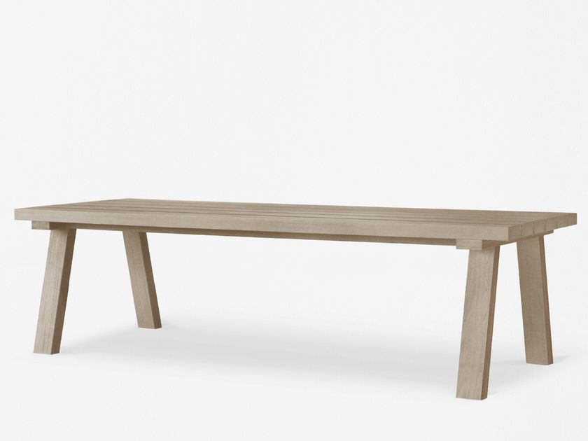Tavolo Rettangolare Solvang Legno Naturale | Latini Design