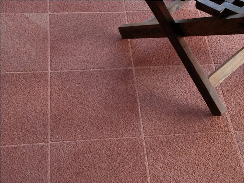 Indoor natural stone wall/floor tiles RED SANDSTONE HONED By Stone Age