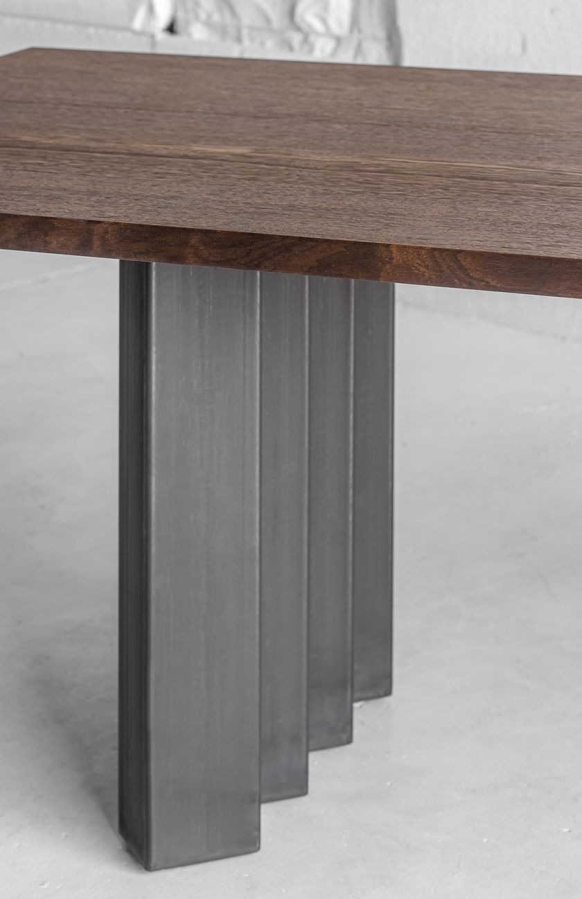 REPETO STEEL Tavolo By Heerenhuis