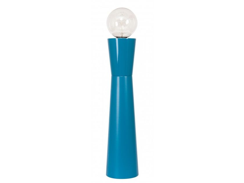 Retro Floor Lamp Wood Collection By Flam Luce Design Florence Bourel