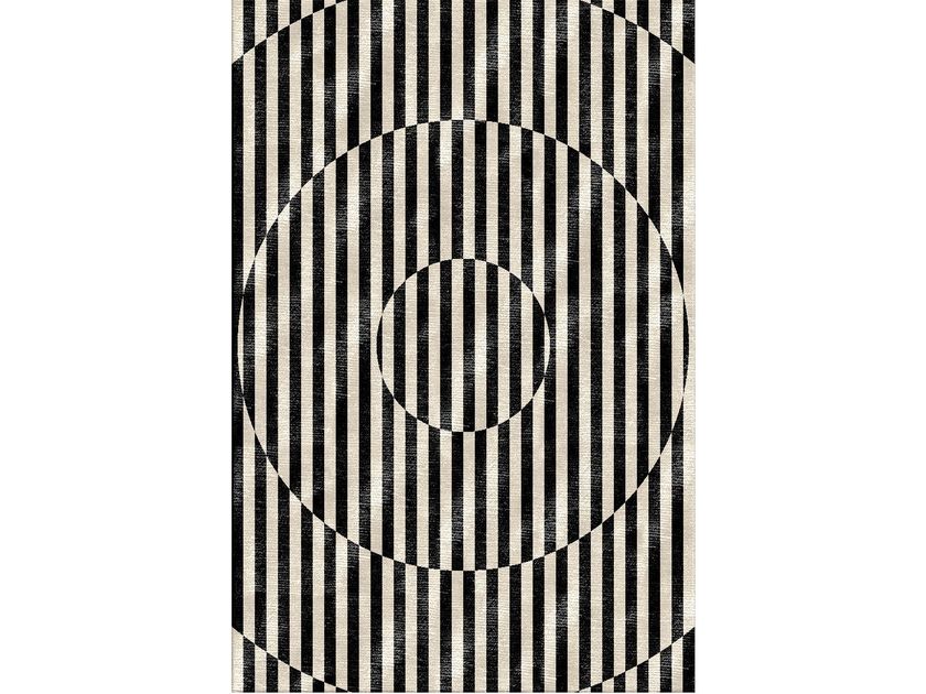 Handmade rug with optical pattern RIPPLE Lay on You Collection By ...