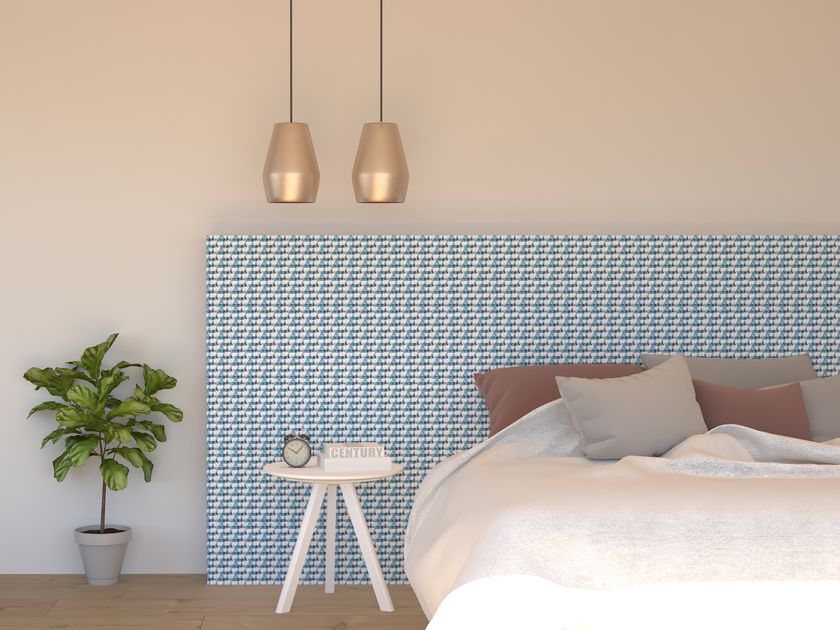 PATIKIL Adesivi Freccia, 6 Fogli Segnaletica Direzionale In PVC Adesivo Pavimento Rimovibile Attenzione Per Pavimento Parete, Blu, 10 X 3cm