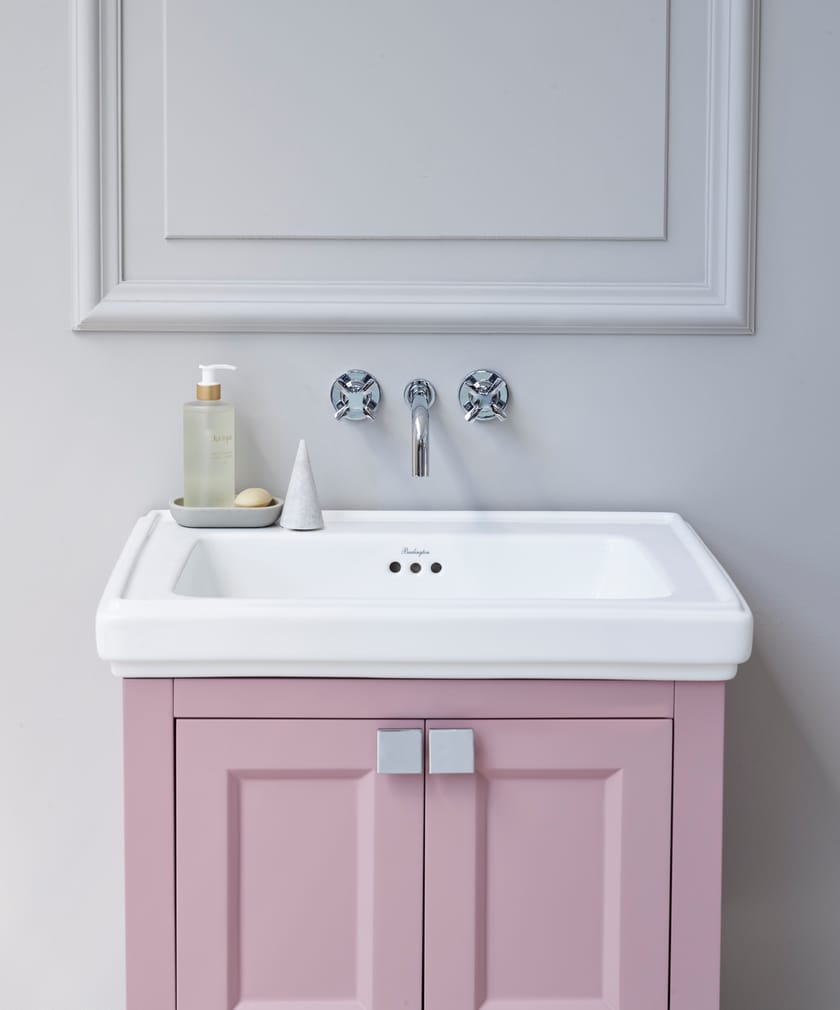 RIVIERA Vanity unit with doors By Burlington Bathrooms