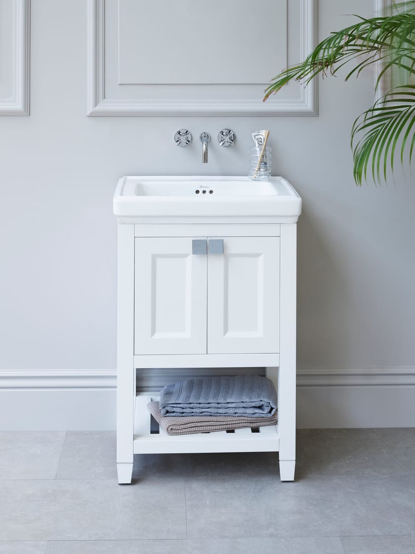 RIVIERA Vanity unit with doors By Burlington Bathrooms