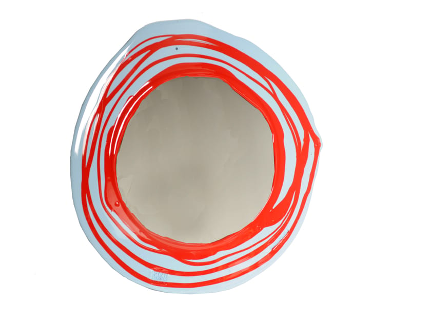 Product photograph of Round Mirror Wall-mounted Mirror from Archiproducts UK