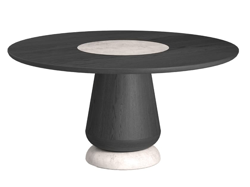 SIRIUS Round wooden dining table By NORD ARIN design VoicuStefan Cretu