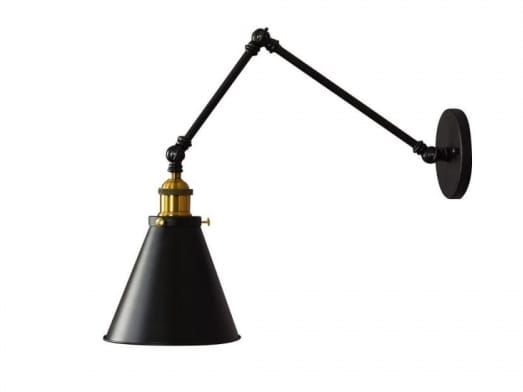 RUBI Metal wall light with swing arm By Arrediorg.it®