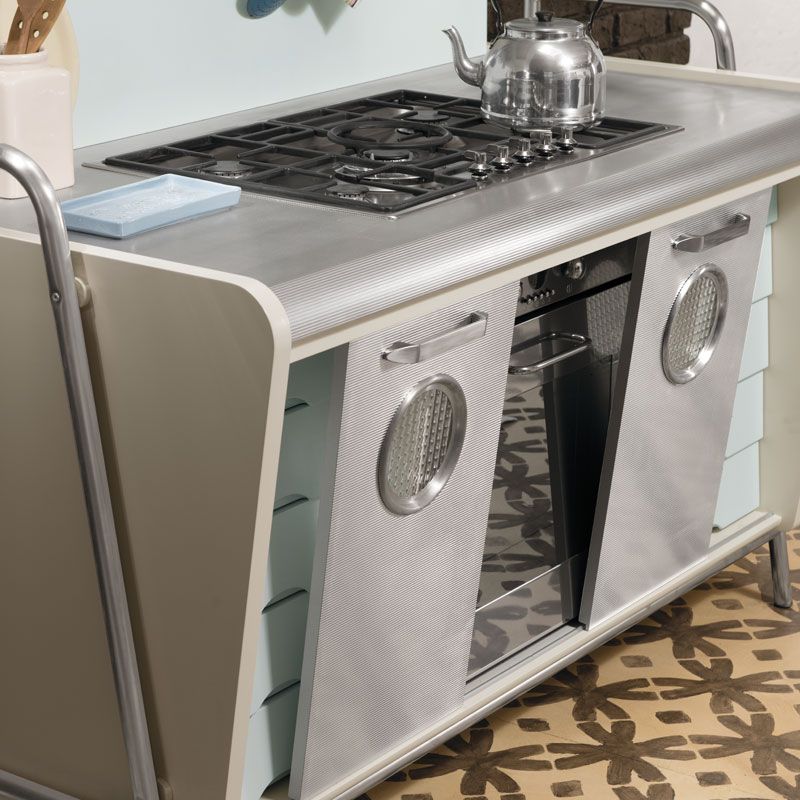 Fitted wood kitchen SAINT LOUIS - COMPOSITION 01 Saint Louis Collection ...