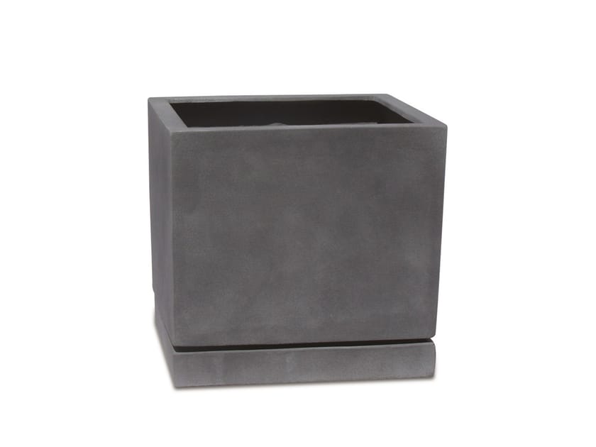 Fiber Clay garden pot PORTLAND LEAD LITE Lead Lite Collection By