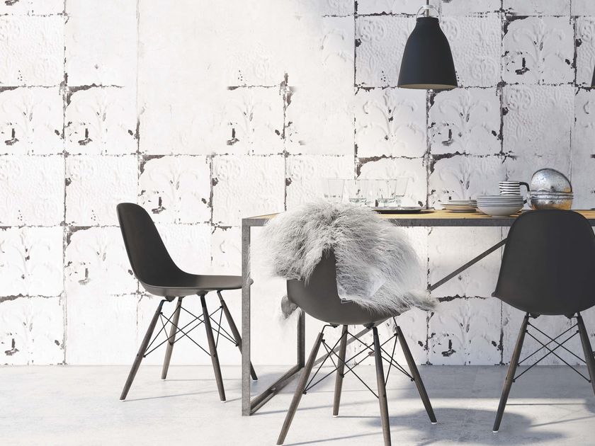 Encaustic effect nonwoven wallpaper SC1.02 Shabby Coatings Collection ...