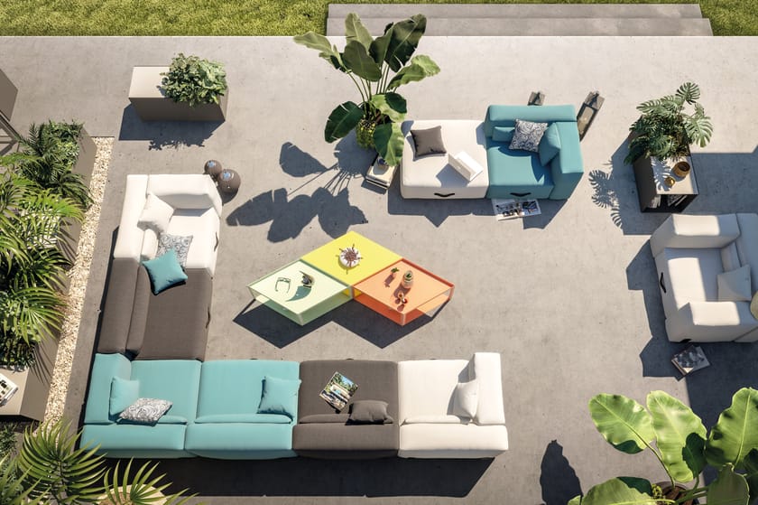 MIAMI Sectional sofa Miami Collection By conmoto design Mark Braun