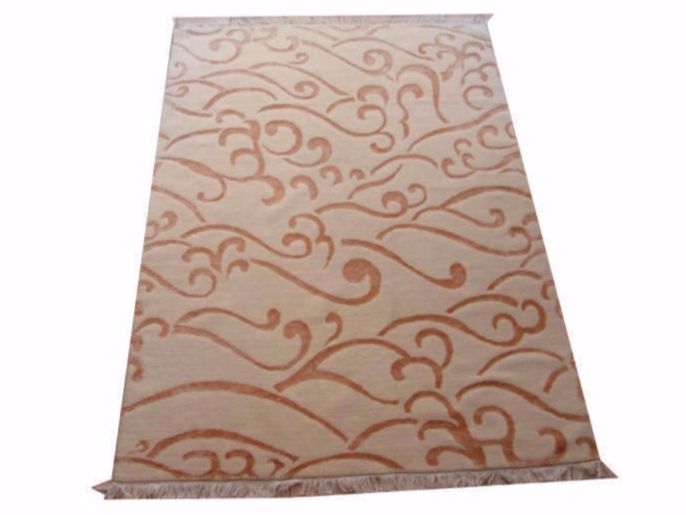 SHAN Patterned rectangular handmade rug By Garbarino