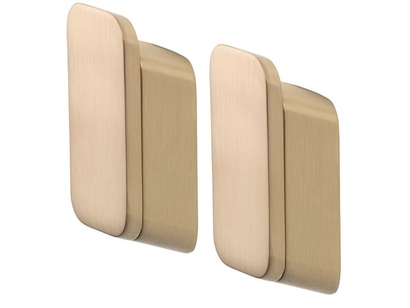 SHIFT GOLD | Double robe hook Shift Collection By Geesa