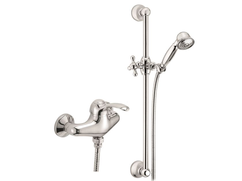 DUNE External brass shower set with flexible hose By I Crolla ...