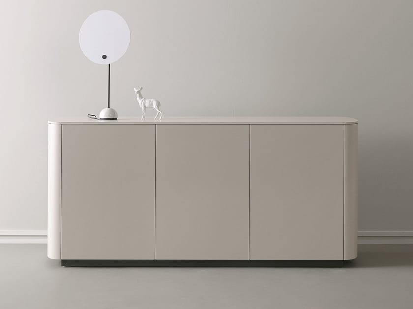 Madia laccata in legno con ante a battente SIDE Madia laccata Caccaro