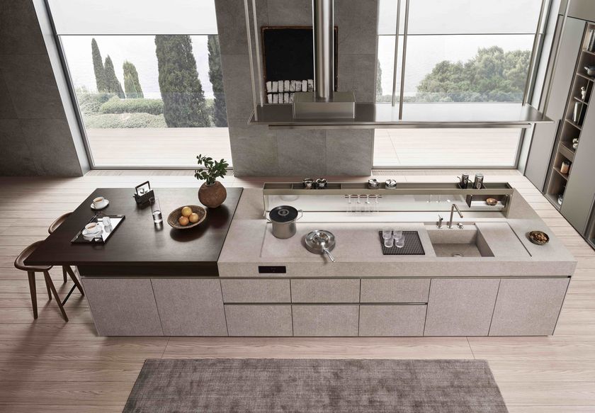 SIGN Kitchen without handles By ERNESTOMEDA | design Giuseppe Bavuso