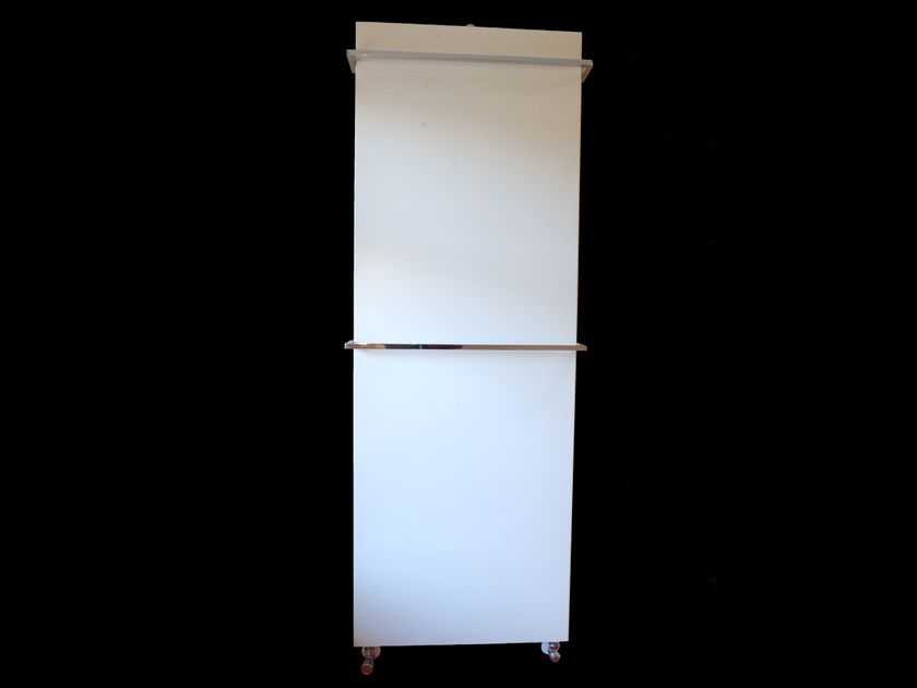 GEBER CASA Vertical wall-mounted powder coated steel decorative ...