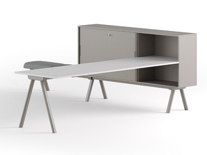 WORKSTATION 2027 BENCH Sistema 2027 Collection By GABER