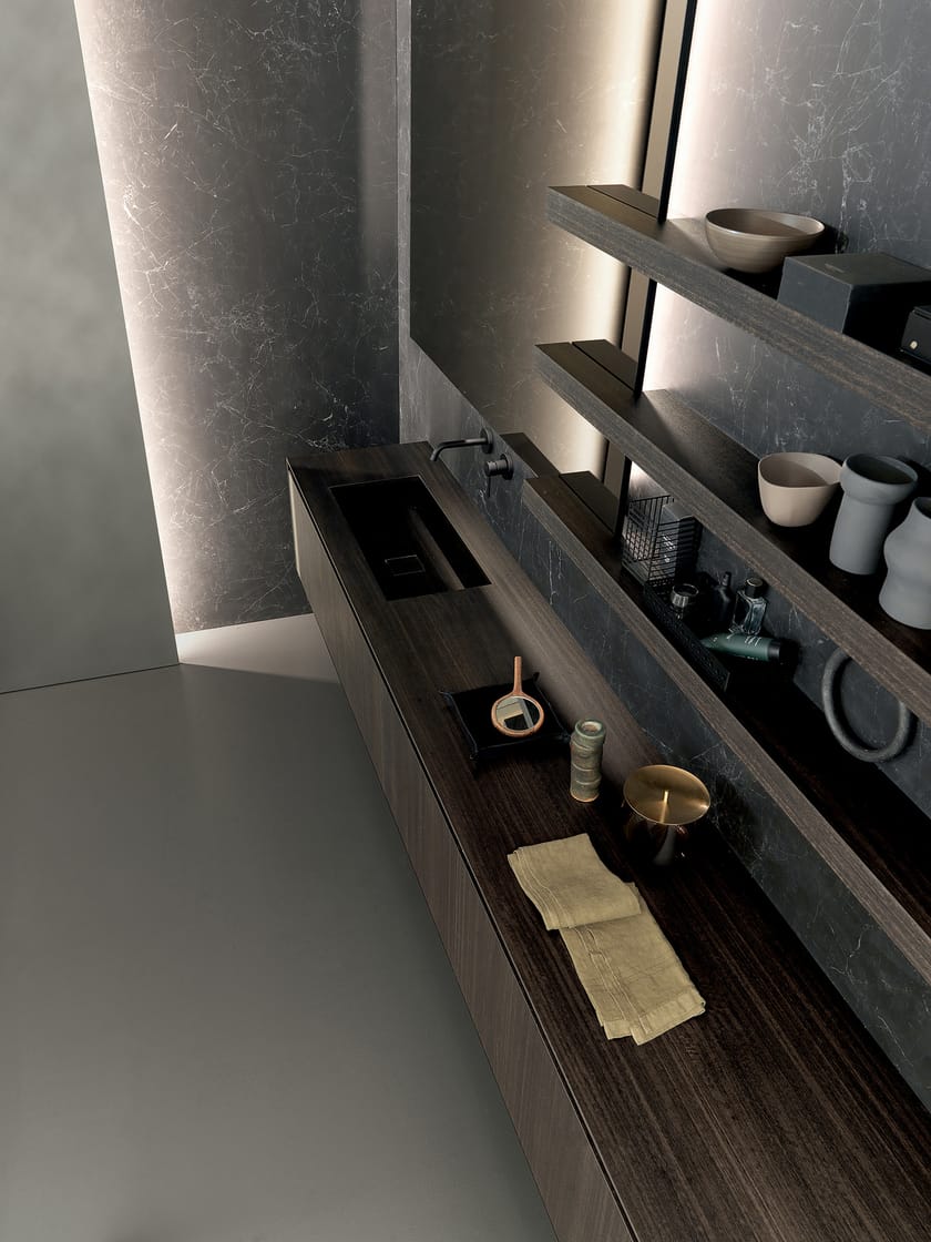 SKILL by MODULNOVA - Arredo bagno completo in laminato - 3
