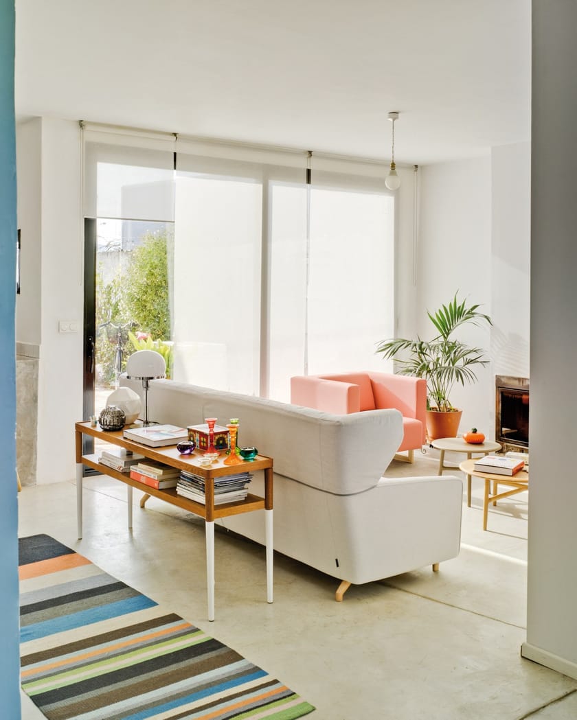 Fabric sofa with headrest FOLK Sofa with headrest Folk Collection By