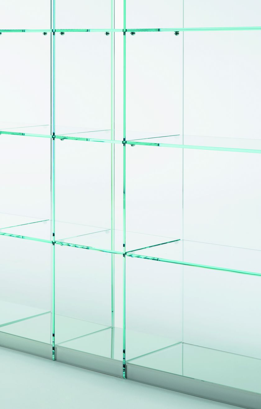 SPACE Bookcase By Glas Italia