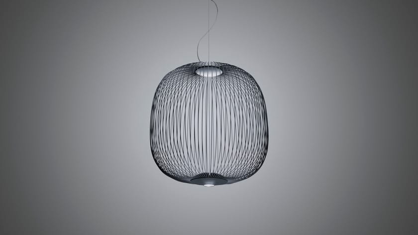 SPOKES 2 by Foscarini - Lampada a sospensione a LED in acciaio con vernice epossidica - 9
