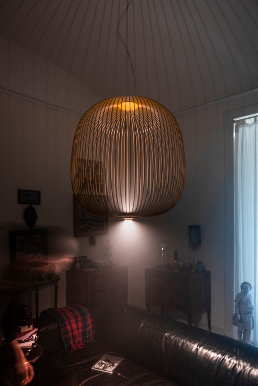 SPOKES 2 by Foscarini - Lampada a sospensione a LED in acciaio con vernice epossidica - 14