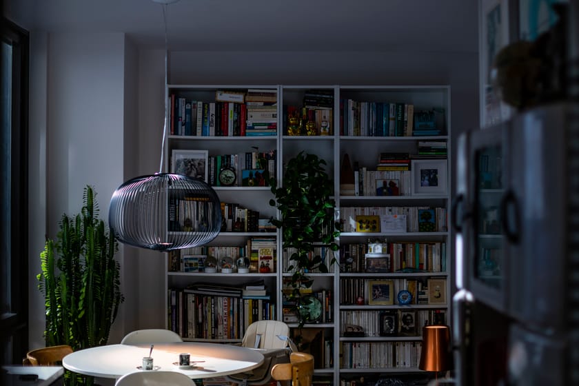 SPOKES 3 by Foscarini - Lampada a sospensione a LED in acciaio con vernice epossidica - 11