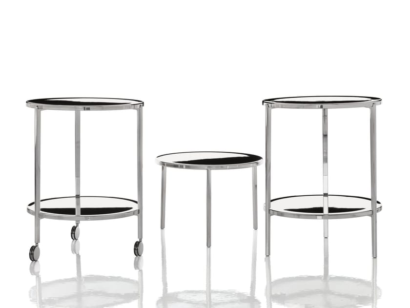 TAMBOUR by Magis - Tavolino basso in alluminio con ruote - 2