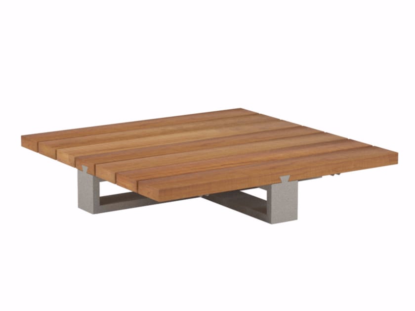 Vigor Lounge Tavolino In Teak Collezione Vigor Lounge By