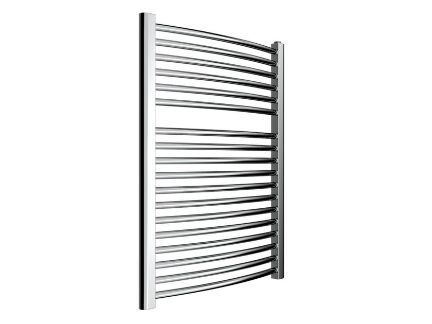 Scaldasalviette Tekno Ercos Cromato Curvo 150x50 Cm - Interasse 45 Cm, Resa Termica 424W