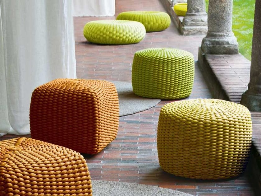 TIDE Garden pouf By Paola Lenti