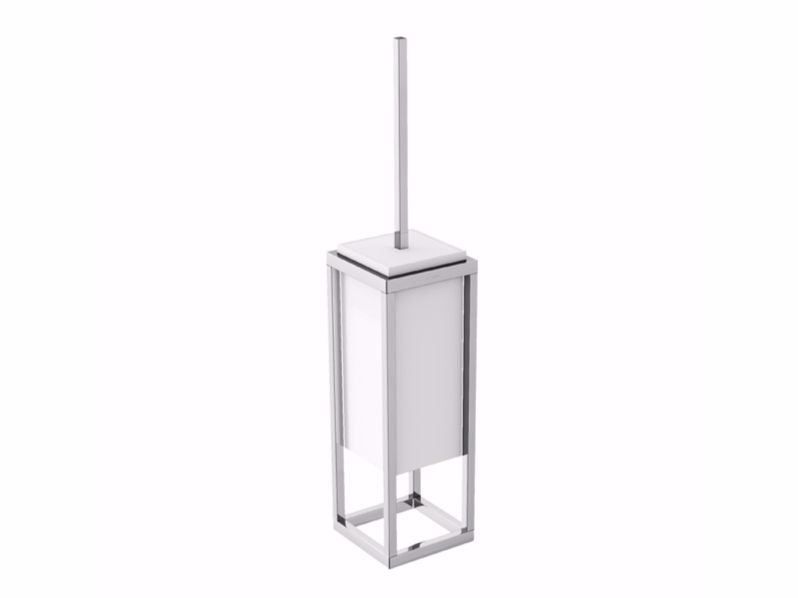 Cosmic Architect Scopino Pavimento/Parete Cromo - Design Versatile Con Fissaggio Nascosto, Made In EU - 5