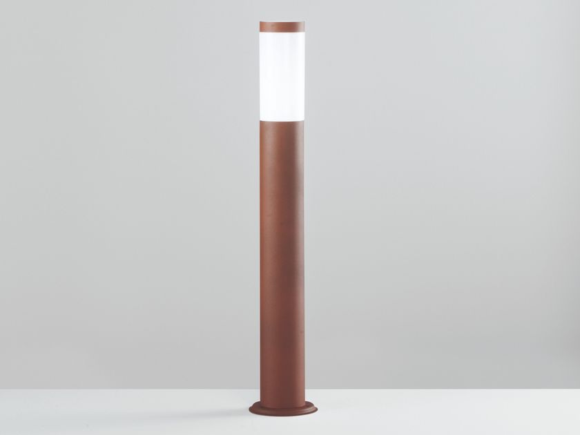 Lindby Noemi Lampione Da Giardino A LED Dimmerabile, 80 Cm, Acciaio Inox Grigio, Diffusore Trasparente, IP44, Attacco E27, Ideale Per Vialetto E Terrazzo