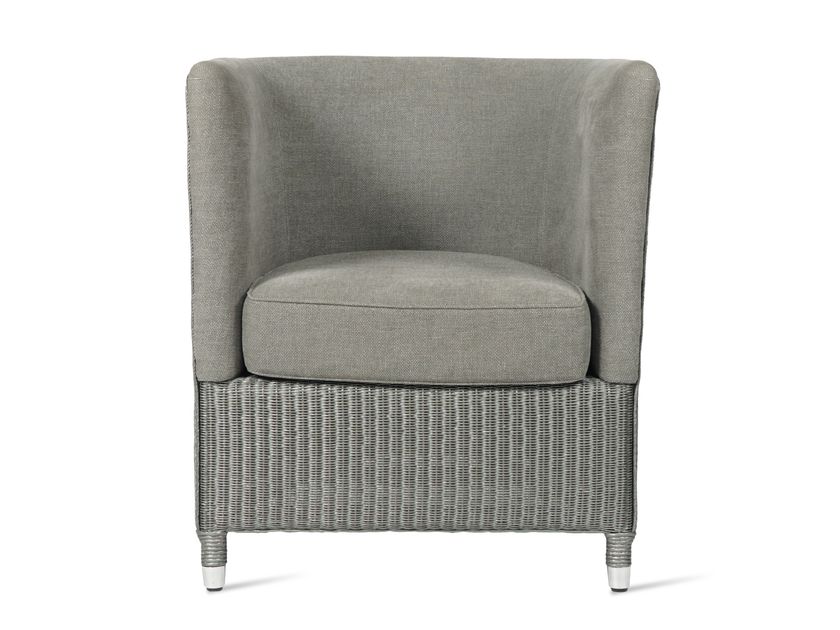 Paire De Fauteuils Vincent Sheppard En Loyd Loom – Gris – Contemporain – Occasion