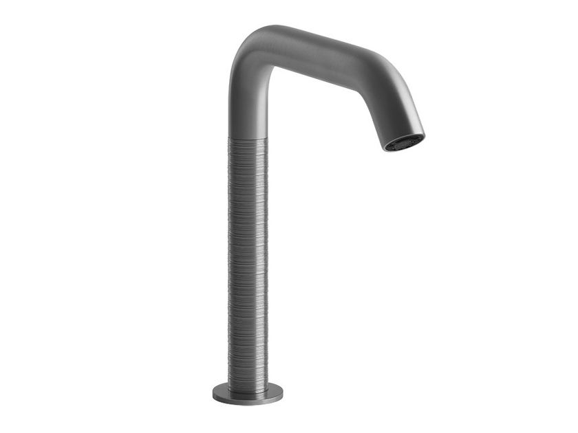 Rubinetto Lavabo Nero A Cascata In Acciaio Inox - Con Maniglia Singola E Scarico Pop-up, Per Bagno, Camper O Toeletta, Installazione 1 O 3 Fori